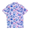 thumbnail image 2 of SCALES The Flamingo Short Sleeve Polo Navy, 2XLarge, 2 of 3