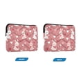 thumbnail image 7 of FORMRS 15"-15.6" Laptop Sleeve Protective Case Soft Carrying Quilted Computer Bag Cover, Bunny Love Blooms, 7 of 7
