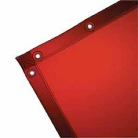 Curtain 6 x 8 Orange PVC