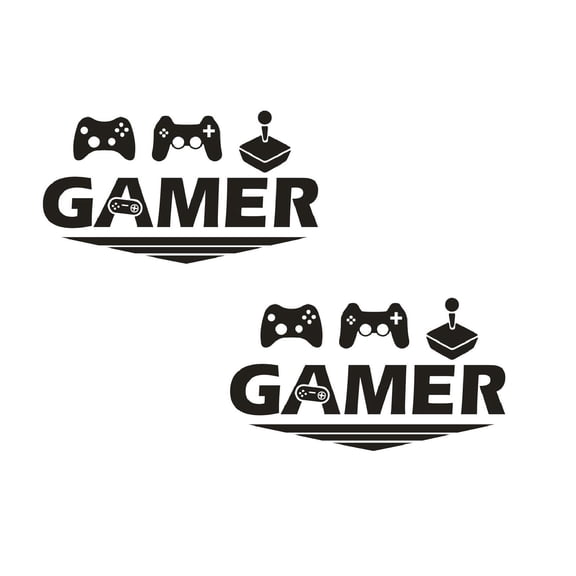 Wall Decor Gamer Vinyl Sticker Home Bedroom Art Decal Mural Home Decor