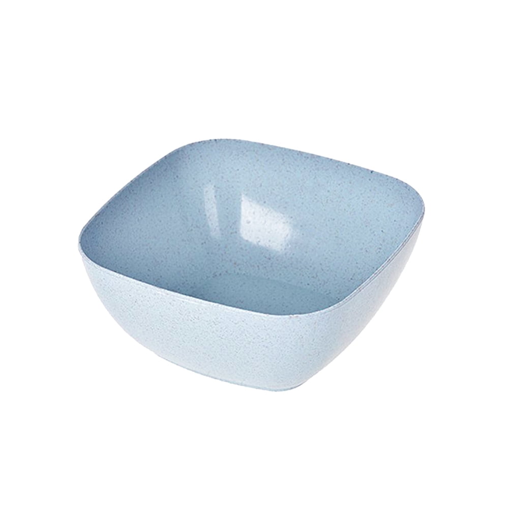 Household Plastic Food Plate Dessert Fruit Salad Plate Bowl Snack Container for