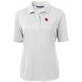 thumbnail image 2 of Women's Cutter & Buck  White Nebraska Huskers Virtue Eco Pique Recycled Polo, 2 of 3