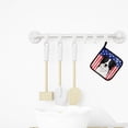 thumbnail image 3 of Carolines Treasures BB2171PTHD Flag and Border Collie Pair of Pot Holders , 7.5HX7.5W, multicolor, 3 of 3