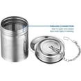 thumbnail image 4 of Tea Infuser, Tea Infusers for Loose Tea Stainless Steel Tea Strainer, Loose Leaf Tea Infuser for Brew Tea, Spices and Seasonings, 4 of 7