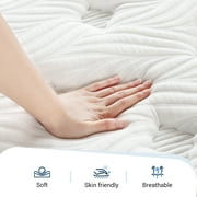 Avenco Classic 12'' Medium-Firm Hybrid Mattress, Queen Size