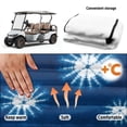 thumbnail image 6 of Uourmeti Indigo Tie-Dye Pattern Golf Cart Seat Covers Universal, for Universal Golf Cart Seat, Golf Cart Seats Cushion Covers, 6 of 8