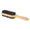 thumbnail image 4 of Professional Wood Wave Brush Boar 2-Sided Wolfing Layer Waves Firm Soft Bristles, 4 of 4