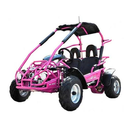 - Pink TrailMaster Mid XRX 200CC High Quality Go Kart w/Pull Start & Electric Start