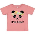 thumbnail image 3 of Inktastic First Birthday Panda 1 Year Old Girl Girls Baby T-Shirt, 3 of 5