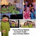 thumbnail image 7 of Silly Big Mouth Monster Onesie With Comb Funny Family Christmas Pajamas Matching SetsCozy Hooded Plush One Piece Loungwear Fleece Halloween Christmas Sleepwear for Parent & Little One, 7 of 7