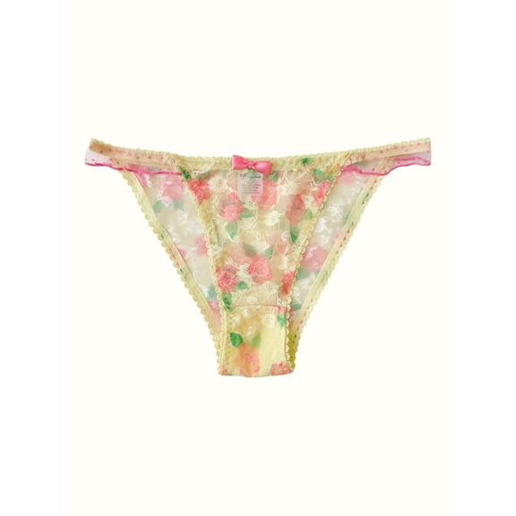 Milanblocks Lace Dreamy Floral Lace Bikini style Panties