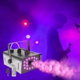 thumbnail image 3 of Fog Machine 1000W with 18 RGB LED Lights, Smoke Machine with Dual Remote Control (Fog + Light), 13 Colors 4 Modes, 1L Tank Fast Heat-Up, Overheat Protection for Halloween Parties, Weddings, DJ Stages, 3 of 14
