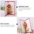 thumbnail image 3 of WRISTBIQUE 1 Pce Carte de Vœux Lèvres Rouges Faite à la Main Pop-Up Carte de la Saint-Valentin pour Expression d'Amour Forte, 3 of 8