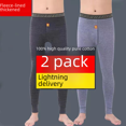 thumbnail image 5 of Pantalones cálidos para hombre, calzoncillos largos de algodón con forro polar grueso, pantalones de lana, pantalones con hilo interior, forro inferior, pantalones de algodón para hombre, otoño e, 5 of 5