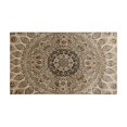 thumbnail image 2 of Farmhouse Dark Brown Boho Rugs and Mats Non Skid Washable Absorbent Microfiber Soft Kitchen Mat for Floor Set Of 2 Decor Stain Resistant 17"x47"+17"x30", 2 of 7