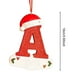 thumbnail image 5 of Colgante de letras para decoración de árbol de navidad, 26 letras, adorno de acrílico para el hogar, manualidades, Año Nuevo, 2023, 5 of 5