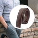 thumbnail image 4 of Cinturón de cuero para hombre de 125 cm, correa para la cintura para pantalones , hebillas de trinquete automáticas para pantalones Café Zulema Cinturones casuales para hombre, 4 of 7
