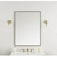 thumbnail image 7 of James Martin Vanities 715-M30 Rohe 30" W X 40" H Rectangular Stainless Steel Framed, 7 of 7