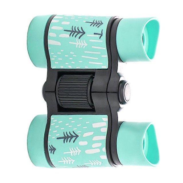 Toy Telescopes Adorable Kids Telescope Non-Slip Grip Design Nature Watching Sky-Blue 11.2X9cm 1Pcs
