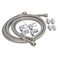thumbnail image 3 of 4L60E 4L65E Automatic Transmission Cooler Line KIT -6 AN SS Braided, 3 of 5