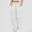 White, variant on Cargo Pants for Women Drawstring Elastic Waist Long Pants Ladies Solid Color Casual Loose Quickdry Cargo Pants with Multiple Pockets