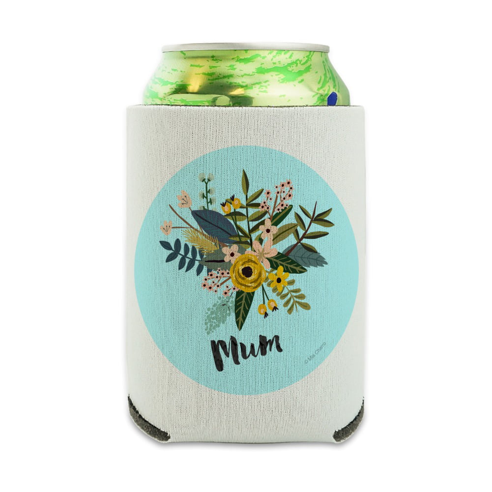 Details about   Mom with Flowers Mother's Day Can Cooler Drink Hugger Insulated Holder 