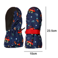 thumbnail image 2 of Guantes de esquí con estampado divertido para niños y niñas, impermeables, a prueba de viento, cálidos, para jugar en la nieve Adepaton CPB-US-XD418-4, 2 of 5
