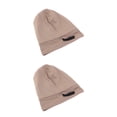 thumbnail image 2 of maskred Hats Autumn Turbans Unisex Baggy Cancer Satin Underscarf Sleeping Caps Adjustable Muslim Islamic Hijabs Wrap tan 2Set, 2 of 6