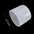 thumbnail image 3 of Uxcell 10pcs Rubber End Caps 42mm(1.7") ID Vinyl Round End Cap Cover Screw Thread Protectors Clear, 3 of 5
