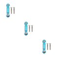 thumbnail image 2 of ziyahi RC Car Aluminium Alloy Upgrade Refit Servo Link For 1/18 A949 Metal Upgrade Refit Servo Link Remote Control Car blue 3Set, 2 of 6