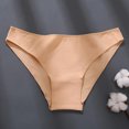 thumbnail image 3 of FINETOO-bragas de algodón M-2XL para mujer, ropa interior Sexy de cintura baja, transpirable, lencería íntima de Color sólido, novedad, 3 of 5