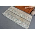 thumbnail image 4 of Green Kitchen Rugs, , Vintage Rug, 2.7x4.8 ft Small Rug, Turkish Rug, Rugs For Car Mat, Patchwork Rug, Antique Rugs, Turkey Entry Rug, 4 of 10