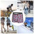 thumbnail image 7 of Men's Boxer Briefs, red Anchor blue stripe cute Soft Comfy Mens Underwear Boxer Briefs Breathable With Widen Waist, 7 of 7