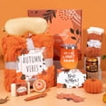 thumbnail image 4 of Fall Gifts Basket for Women, Get Well Soon Gifts Baskets for Mom Friend Sister Wife Grandma, Orange Relaxing Spa Gift Set for Birthday, Halloween, Thank You, Graduation, Retirement, 4 of 4