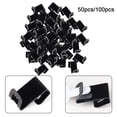 thumbnail image 4 of 50/100PCS Photo Frame Back Panel S-Shaped Wall Clip Fixed Hook No Trace, 4 of 4