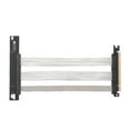 thumbnail image 1 of PCIe 5.0 16X Riser Cable, 128GB s Flexible Gen 5 GPU Extension Cable with Dual Grounding and EMI Protection, for RTX4090 5090 RX8900 RX7900XTX and M.2 SSDs, 1 of 7