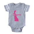 thumbnail image 1 of CafePress - Delaware_Pk - Cute Infant Baby Football Bodysuit, 1 of 1