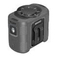 thumbnail image 1 of Ventilador de cintura portátil, collar, ventilador, linterna, 15000 mAh, recargable con luz para Gris, 1 of 9