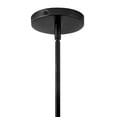 thumbnail image 5 of 83717BK Lark Honey - 12W 1 LED Small Pendant-14 Inches Tall and 11 Inches Wide-Black Finish, 5 of 12