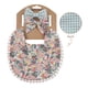 thumbnail image 5 of 4 Uds. Diadema con lazo, toalla para Saliva, conjunto de diadema, paños para babear, babero impermeable de encaje de algodón para bebés recién nacidos y niñas, 5 of 5