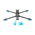 thumbnail image 2 of Drone Frame, Arm Quadcopter Frame, Flying Toy Accessories Parts for fpv 7" with 5mm Arm blue, 2 of 8