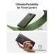 thumbnail image 3 of Cargador portátil Power Bank VEEKTOMX de 10000 mAh con cables, color verde, 3 of 7