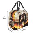 thumbnail image 3 of Supernatural Lunch Bag Lunch Bag Tote Bag Insulated Lunch Box Picnic Beach Fishing Work, 3 of 7