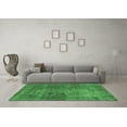 thumbnail image 3 of Ahgly Company Indoor Rectangle Oriental Emerald Green Industrial Area Rugs, 5' x 7', 3 of 4