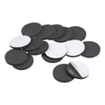 thumbnail image 1 of Almohadillas para muebles, almohadillas adhesivas de EVA de 38mm de diámetro y 4mm de grosor, redondas, negras, 16 piezas, 1 of 5