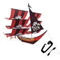 thumbnail image 5 of Windnsun Super Size 3D Nylon Pirate Ship Kite 37 Inches Tall, 5 of 5