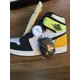 thumbnail image 3 of NEW A i r-Jor-dan 1 Retro High OG "Volt" Black White Orange Green Sz 10.5, 3 of 6