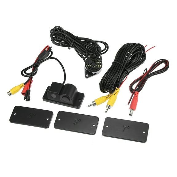 HD Backup Camera for Trucks License Plate Backup Camera for Car Waterproof 170 Degree Wide View Angle Rear View Camera
