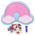 thumbnail image 1 of DIY Decompression Pillow, PP Cotton Plush Craft Pillow  For Kids Over 6 Years Old Rainbow  Pillow 34588, 1 of 8