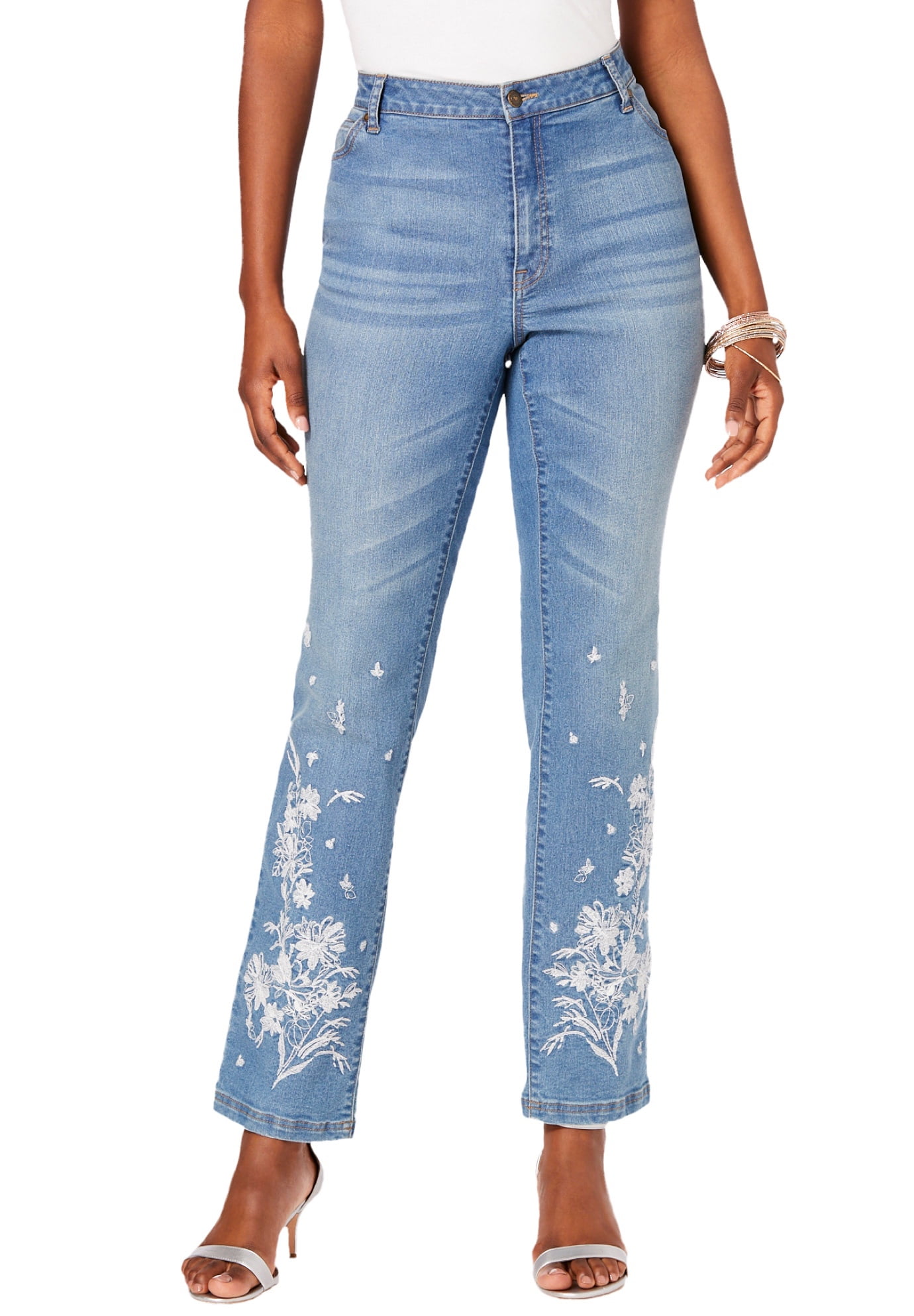Roaman's Women's Plus Size Floral 